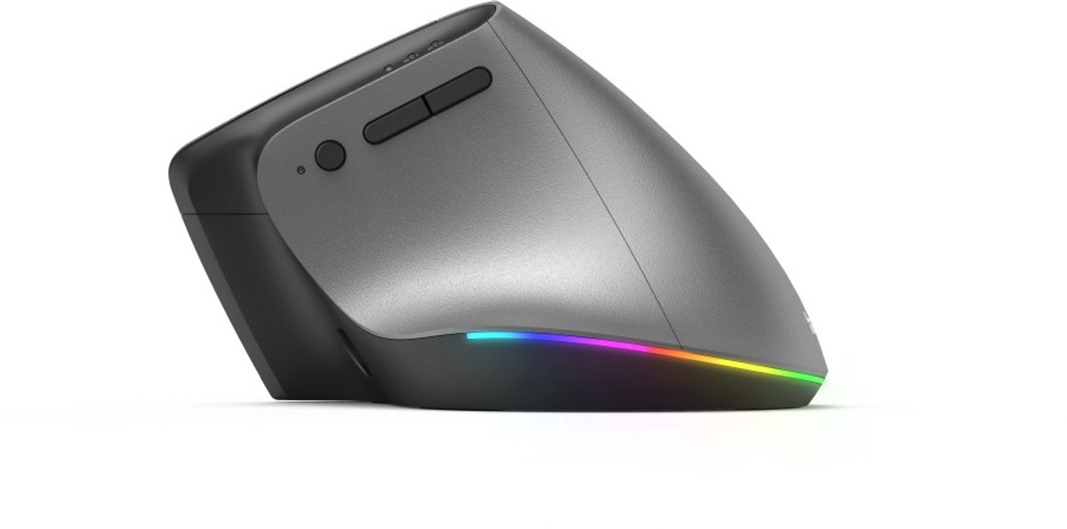 Hama ewm 700 draadloze ergonomische 9 orig - Hama Ewm-700 - Draadloze Ergonomische Muis - 8 Knoppen - 2.4 GHz Rf Bt