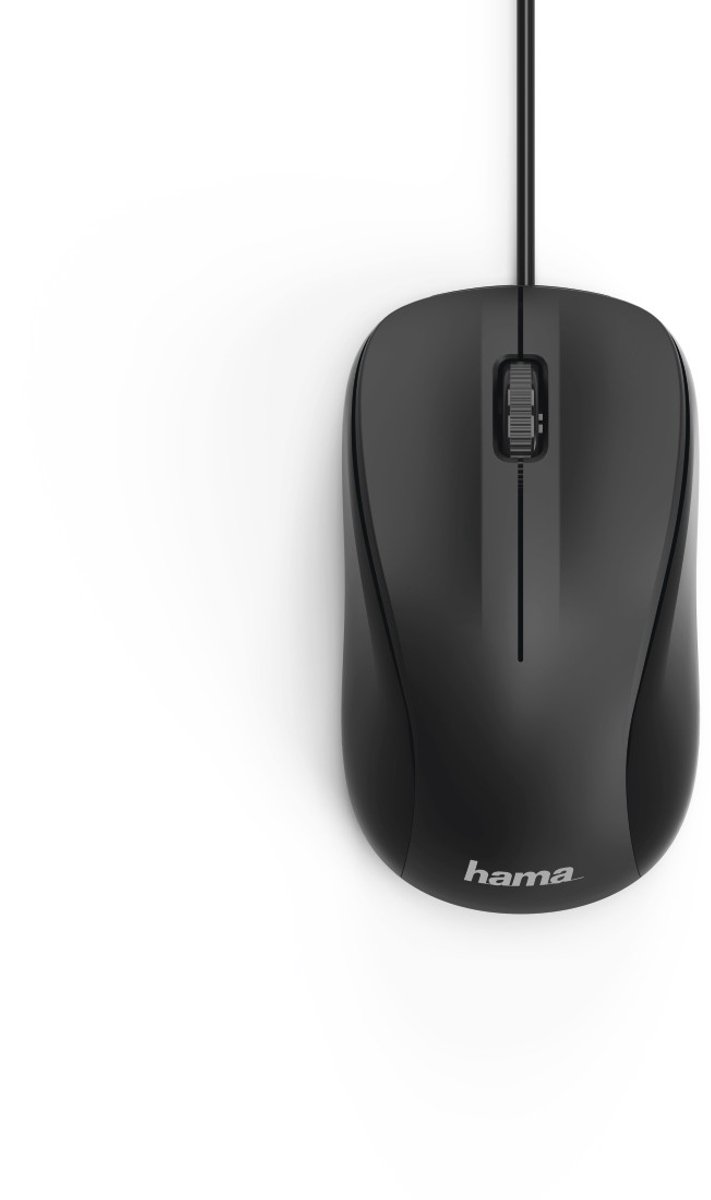 Hama Mc-300 - Optische Bedrade Muis - 3 Knoppen - Zwart - afbeelding 2