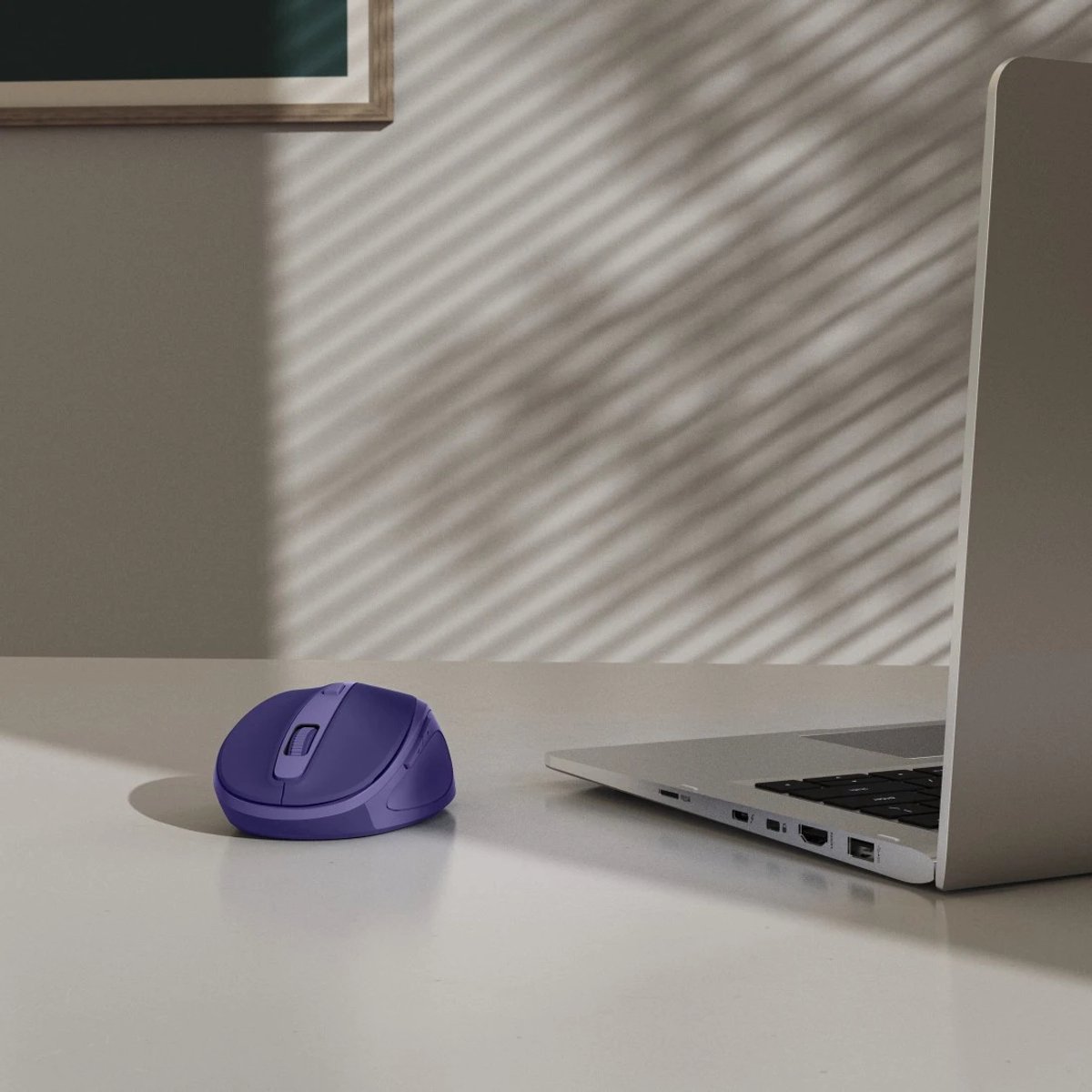 Hama Wm-400 - Optische Draadloze Muis - 6 Knoppen - 2.4 Ghz Rf - Stil - Blauw - afbeelding 2