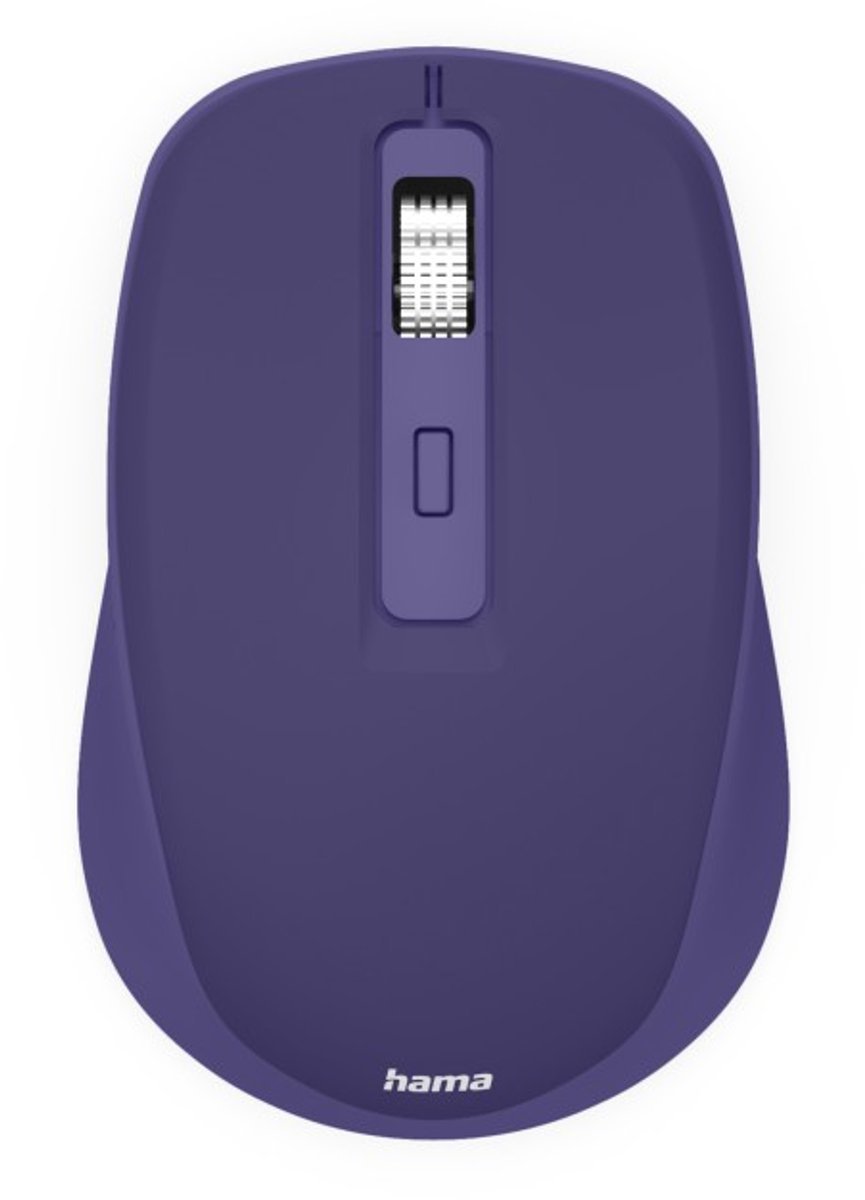Hama Hama Wm-450 - Optische Draadloze Muis - 7 Knoppen - 2.4 Ghz Rf & Bt - Stil - Blauw