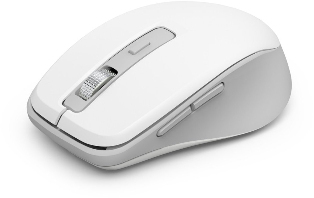 Hama Wm-450 - Optische Draadloze Muis - 7 Knoppen - 2.4 Ghz Rf & Bt - Stil - Wit - afbeelding 4