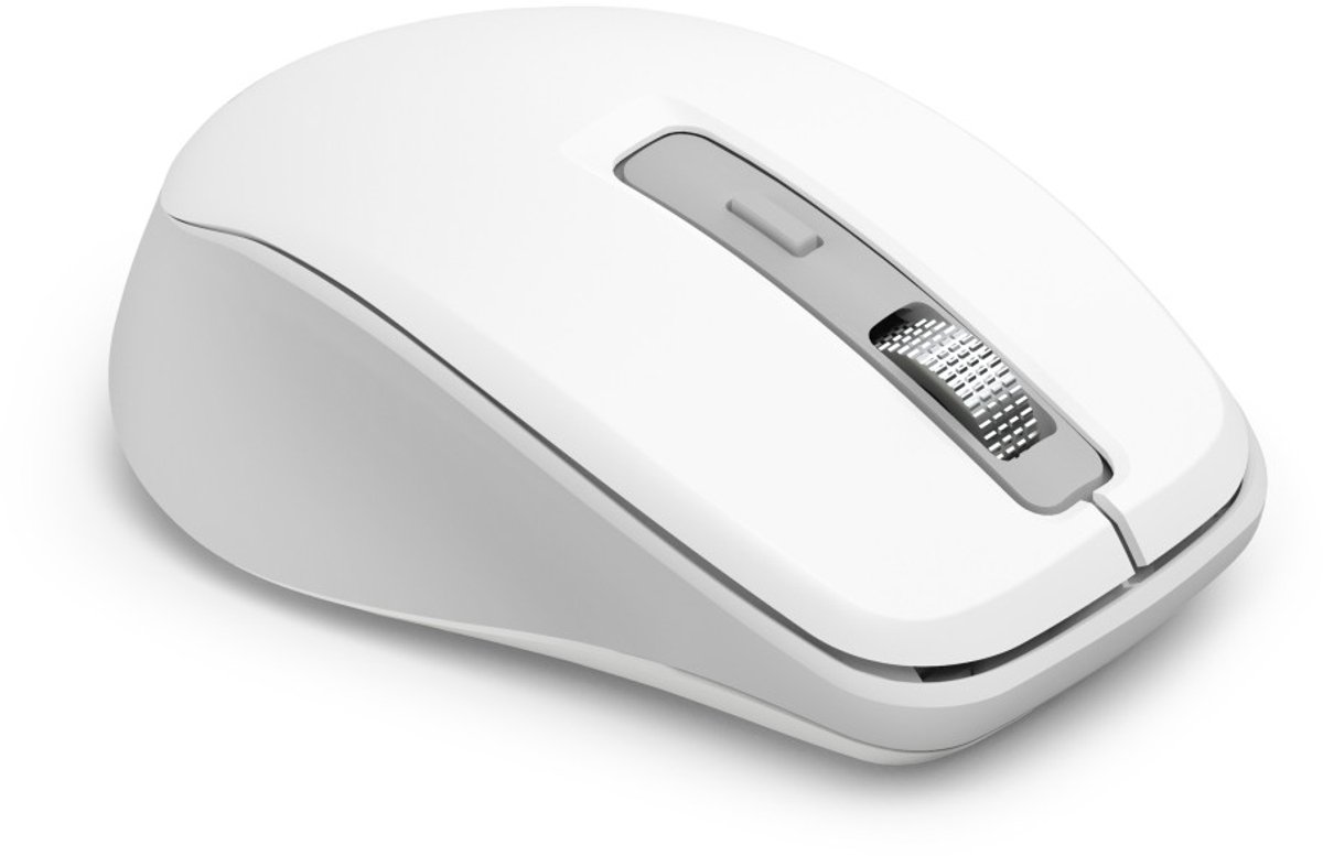 Hama Wm-450 - Optische Draadloze Muis - 7 Knoppen - 2.4 Ghz Rf & Bt - Stil - Wit - afbeelding 8