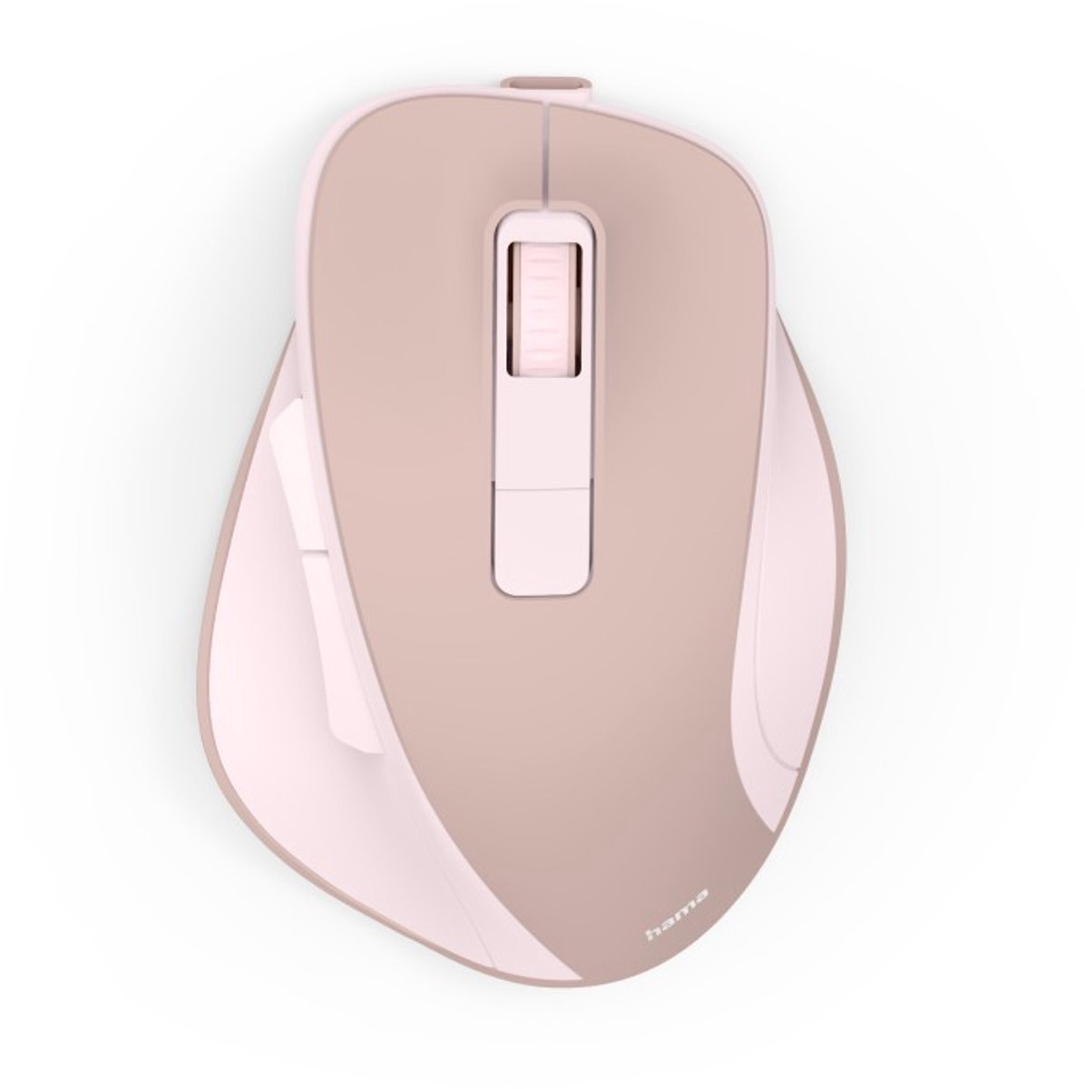 Hama Hama Wm-500 - Optische Draadloze Muis - 6 Knoppen - 2.4 Ghz Rf - Stil - Oplaadbaar - Roze