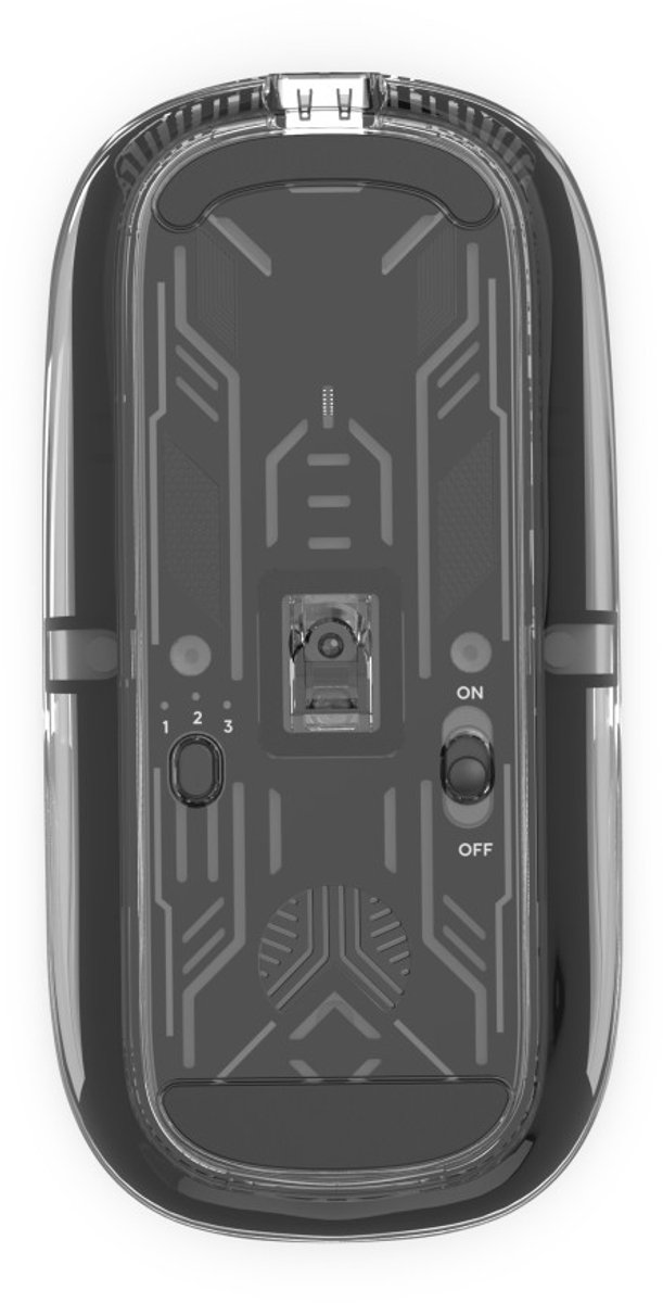 Hama Wm-600 - Optische Draadloze Muis - 6 Knoppen - 2.4 Ghz Rf & Bt - Stil - - afbeelding 8