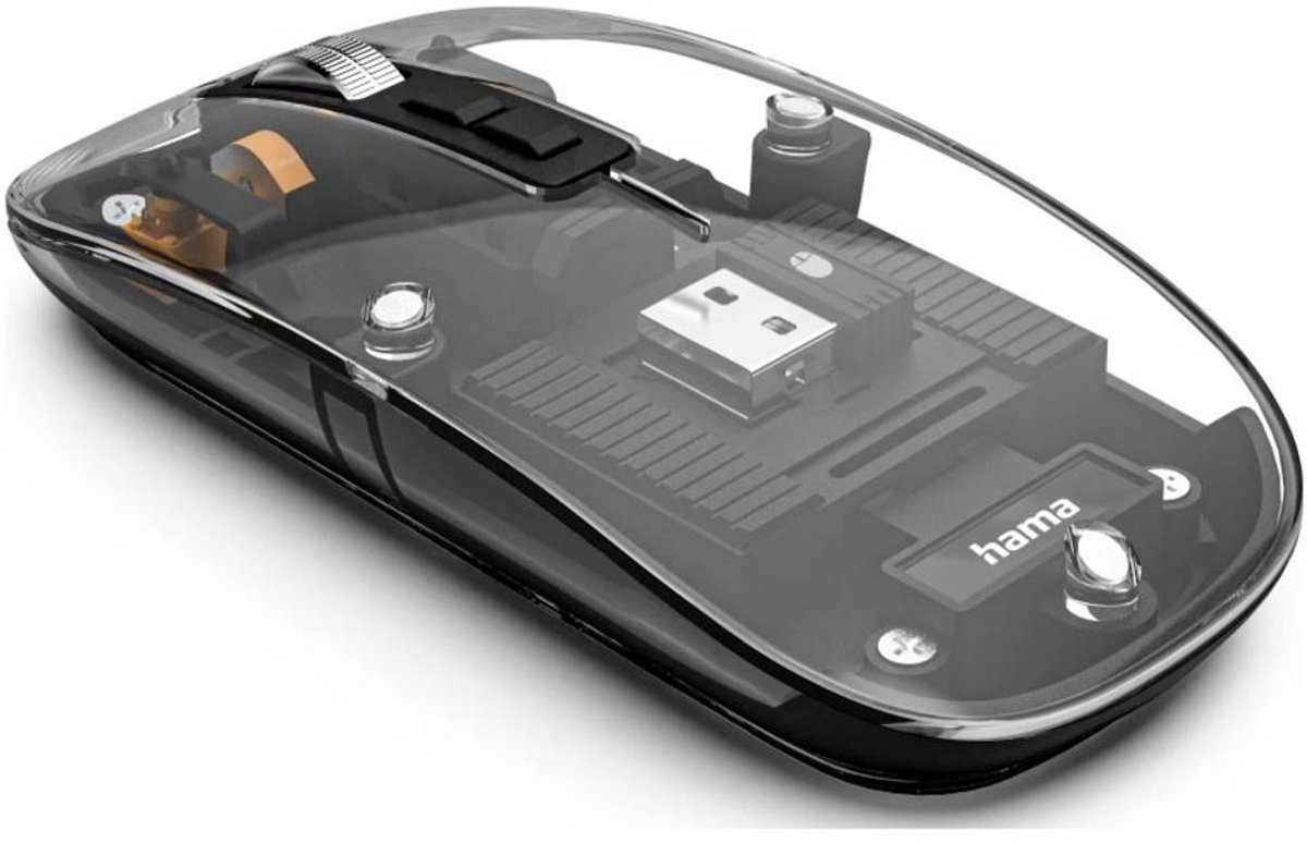 Hama Wm-600 - Optische Draadloze Muis - 6 Knoppen - 2.4 Ghz Rf & Bt - Stil - - afbeelding 9