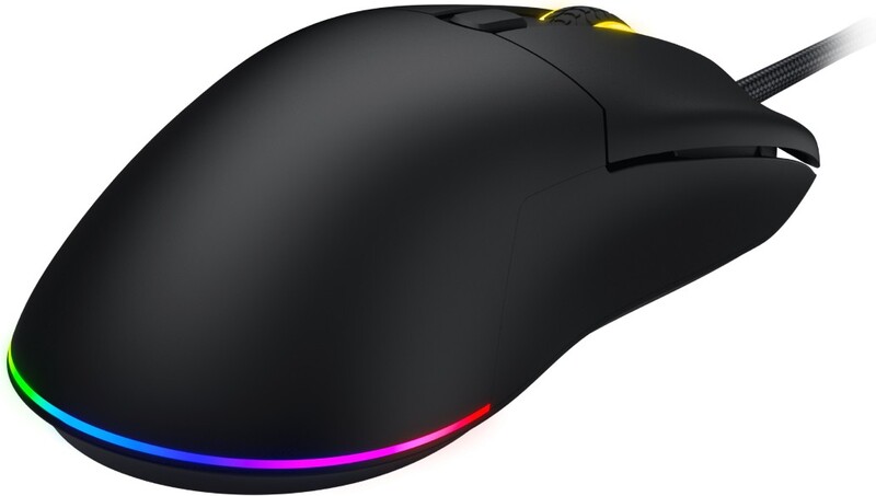 Hator pulsar 3 muis 3 orig - Hator Pulsar 3 Gamen Ambidextrous USB Type-A Optisch Muis (Black)
