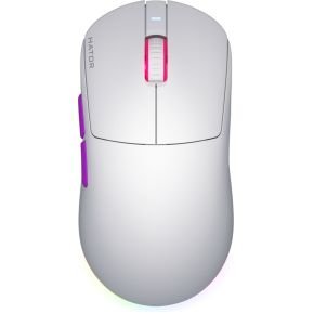 HATOR Hator Quasar 3 Ultra 8K Wireless Muis Gamen Ambidextrous Rf Wireless + Bluetooth + Usb Type-A Optisch 30000 Dpi