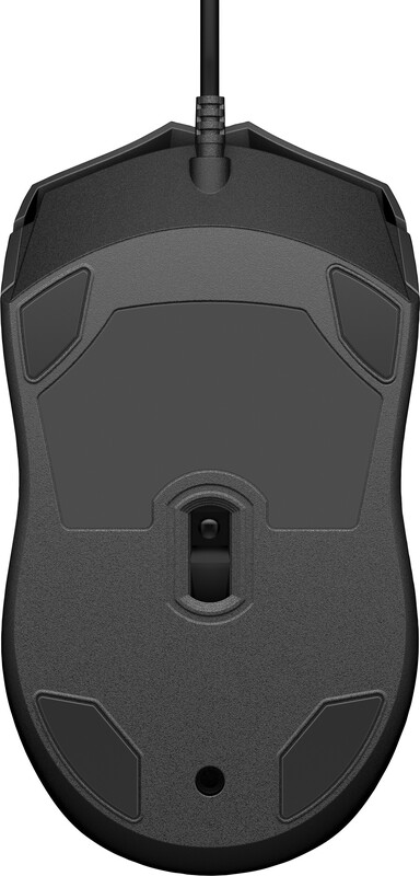 Hp 100 bedrade muis zwart 3 orig - HP 100 Wired Mouse