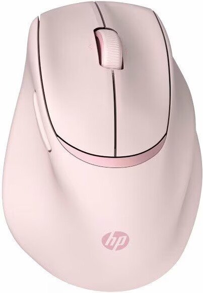 Hp tilt ergonomische muis 720m dr 775044 - HP Tilt Ergonomic Pink Muis 720M