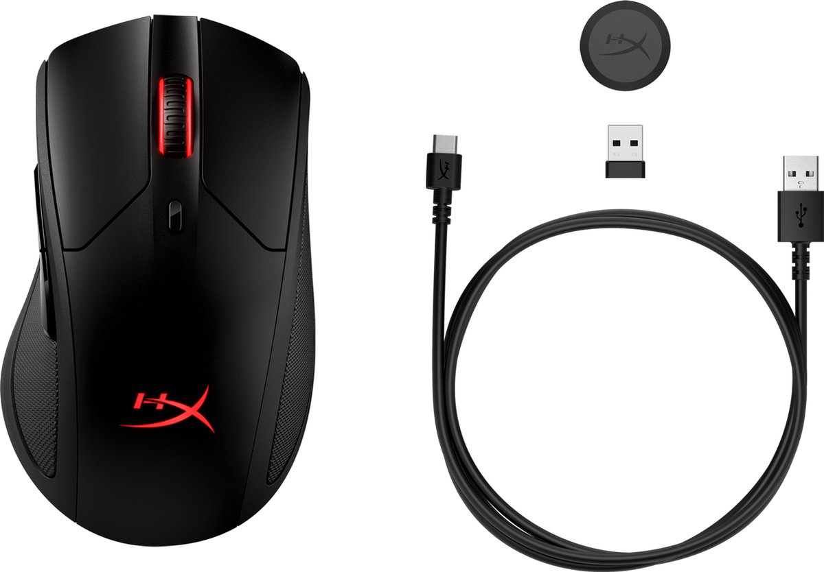 Hyperx - Pulsefire Dart - Draadloze Gaming Muis - Zwart - afbeelding 8