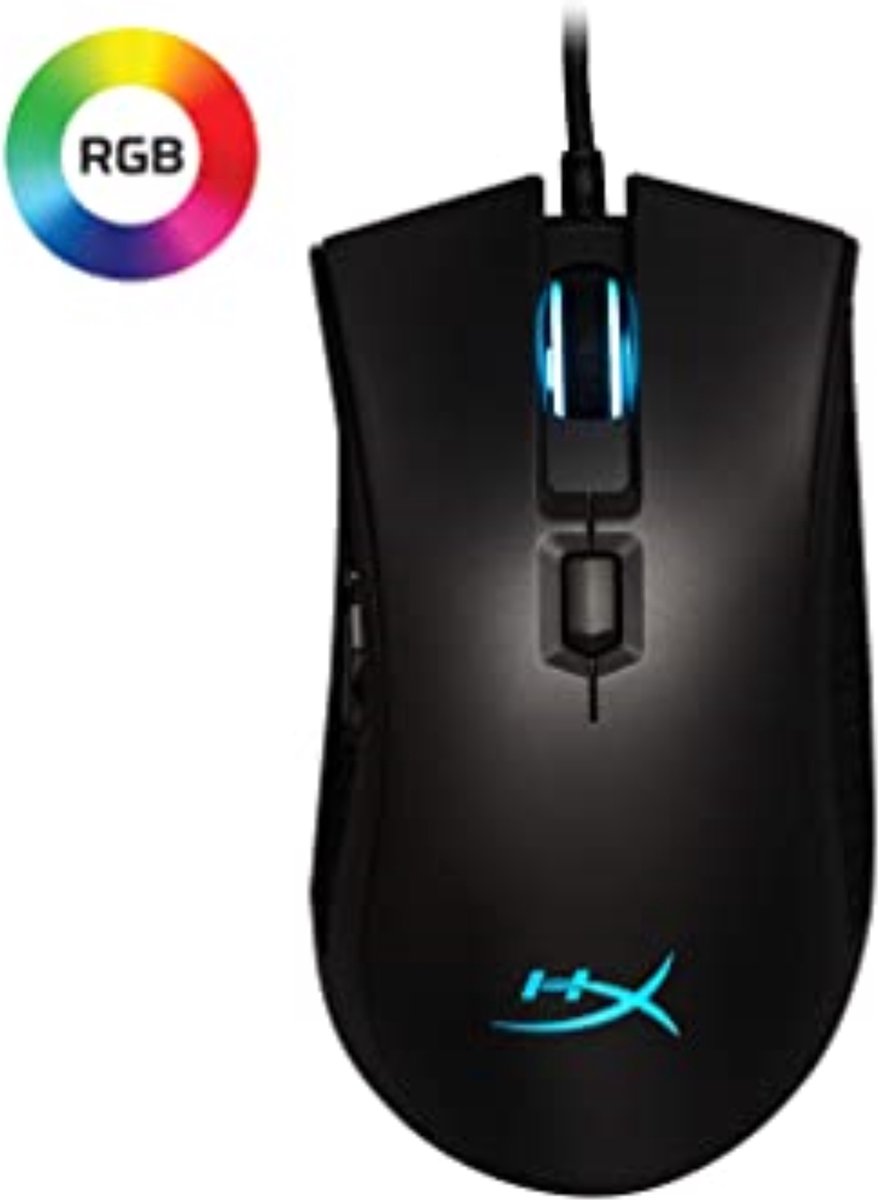 Hyperx Pulsefire Fps Pro Rgb Gaming Muis - 16000Dpi - Zwart - afbeelding 4
