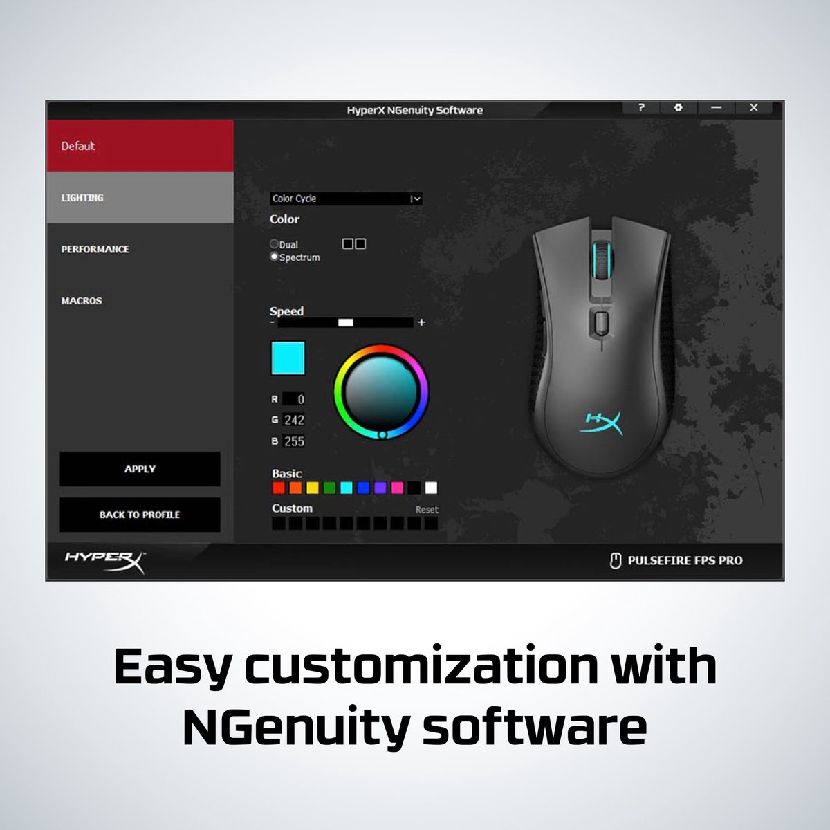 Hyperx Pulsefire Fps Pro Rgb Gaming Muis - 16000Dpi - Zwart - afbeelding 8