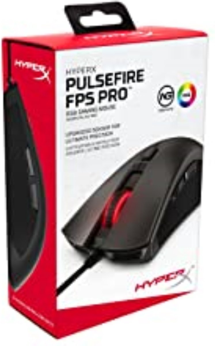 Hyperx Pulsefire Fps Pro Rgb Gaming Muis - 16000Dpi - Zwart - afbeelding 9