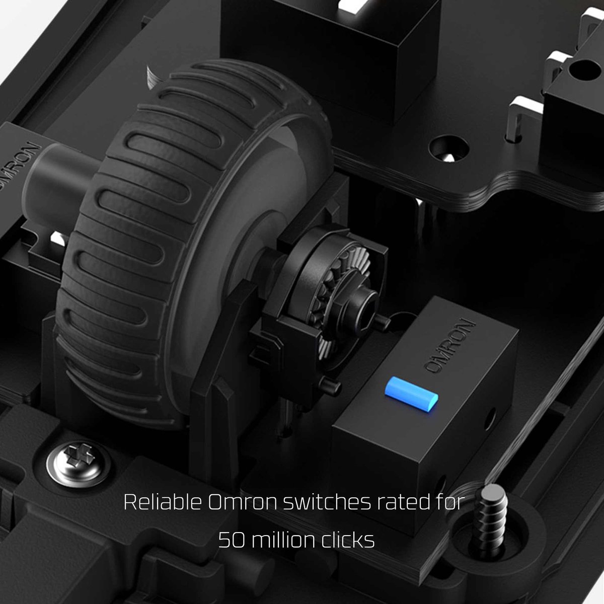 Hyperx Pulsefire Surge Rgb Gaming Muis - 16000Dpi - Zwart - afbeelding 3