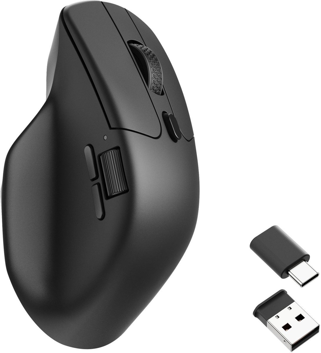 Keychron M6 Draadloze Gaming Muis Zwart