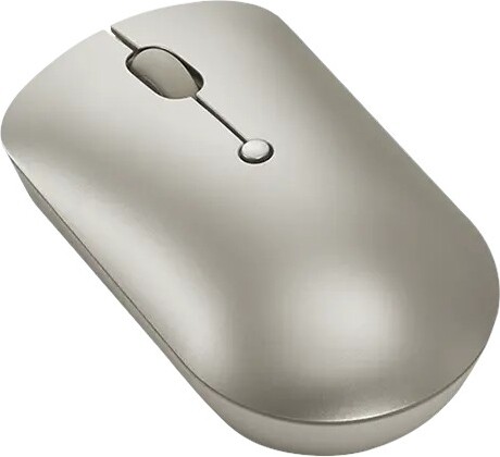 Lenovo 540 muis kantoor ambidextrous 2 orig - Lenovo 540 USB-C Wireless Compact Muis (Sand)