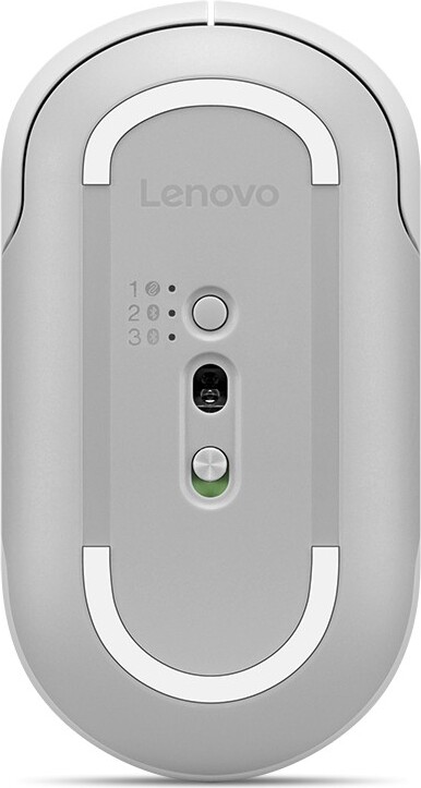 Lenovo 700 muis kantoor ambidextrous 5 orig - Lenovo 700 Multi-Device Wireless Silent Muis (Seashell)