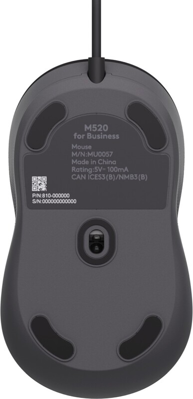 Logitech 910 007511 muis kabelgebonden 2 orig - Logitech Signature Wired M520 for Business