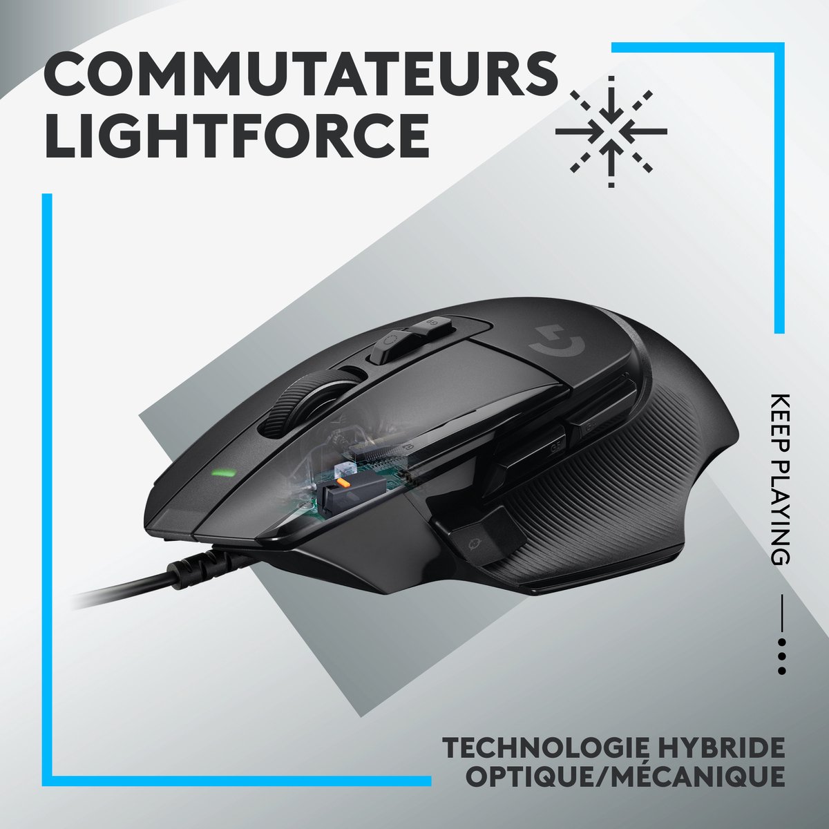 G502 X Wired Gaming Mouse - afbeelding 9