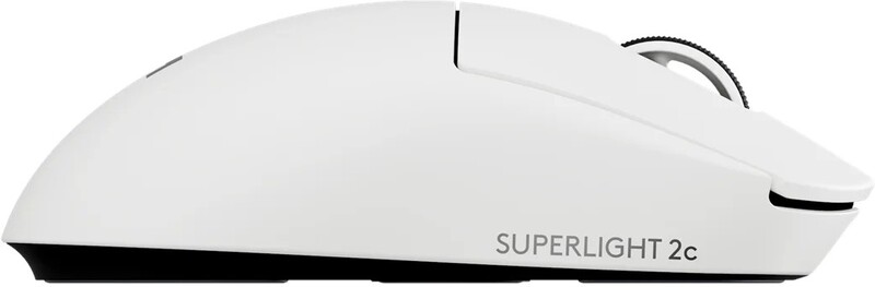 Logitech g logitech g pro x superlight 2c 1993676 4 orig - Logitech G PRO X SUPERLIGHT 2c - 8K Polling - White Muis (White)