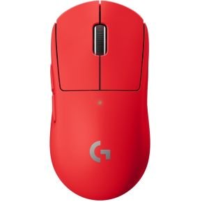 Logitech Logitech G Pro X Superlight - Draadloze Esports Gaming Muis - Rood