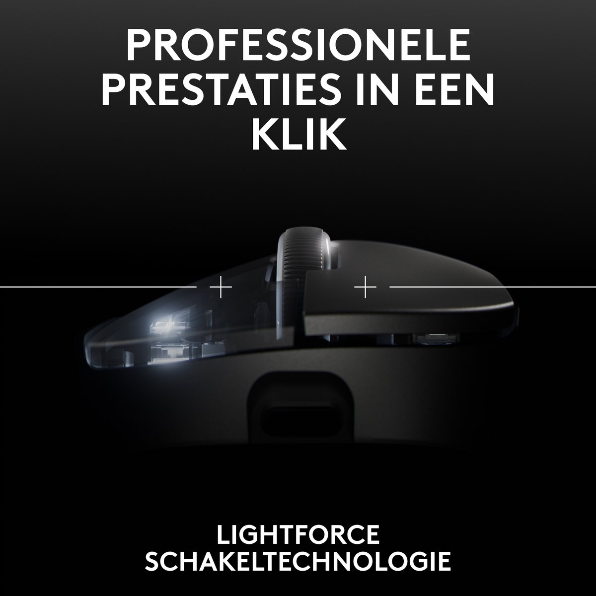 Logitech G Pro X Superlight 2 Dex - Draadloze Gaming Muis - Lightspeed - Zwart - afbeelding 7