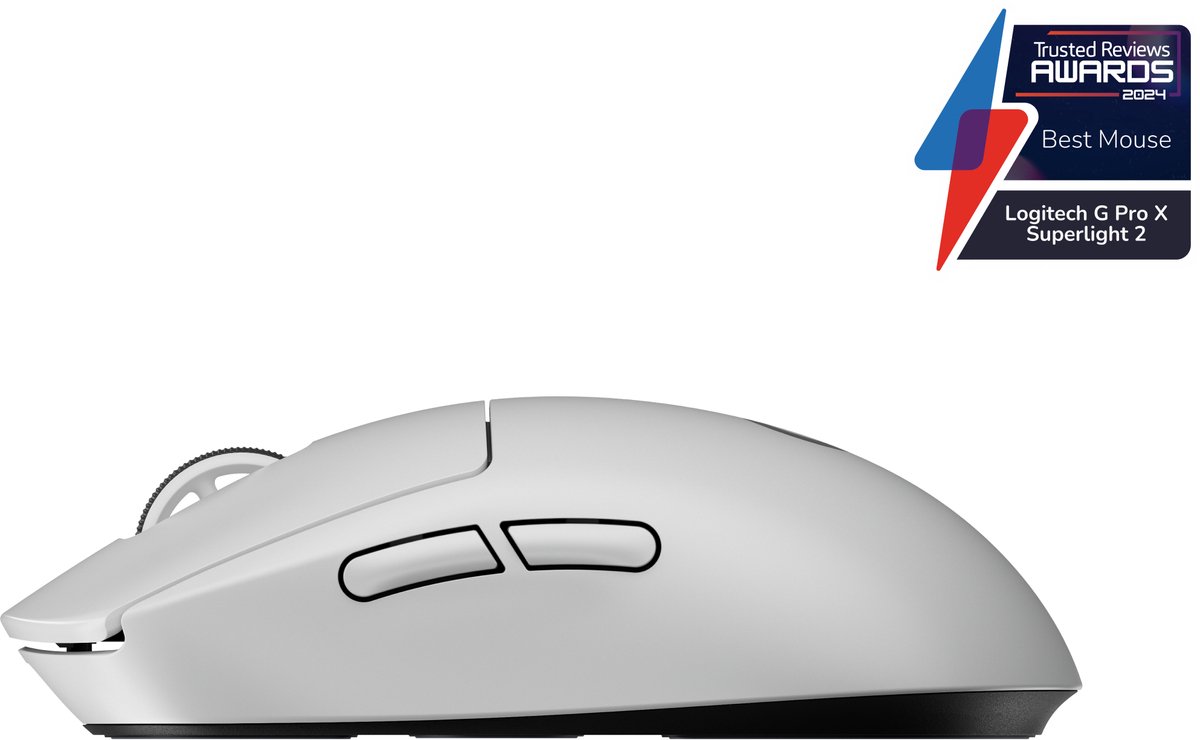 Logitech G Pro X Superlight 2 - Draadloze Gaming Muis - Lightspeed - Wit - afbeelding 10