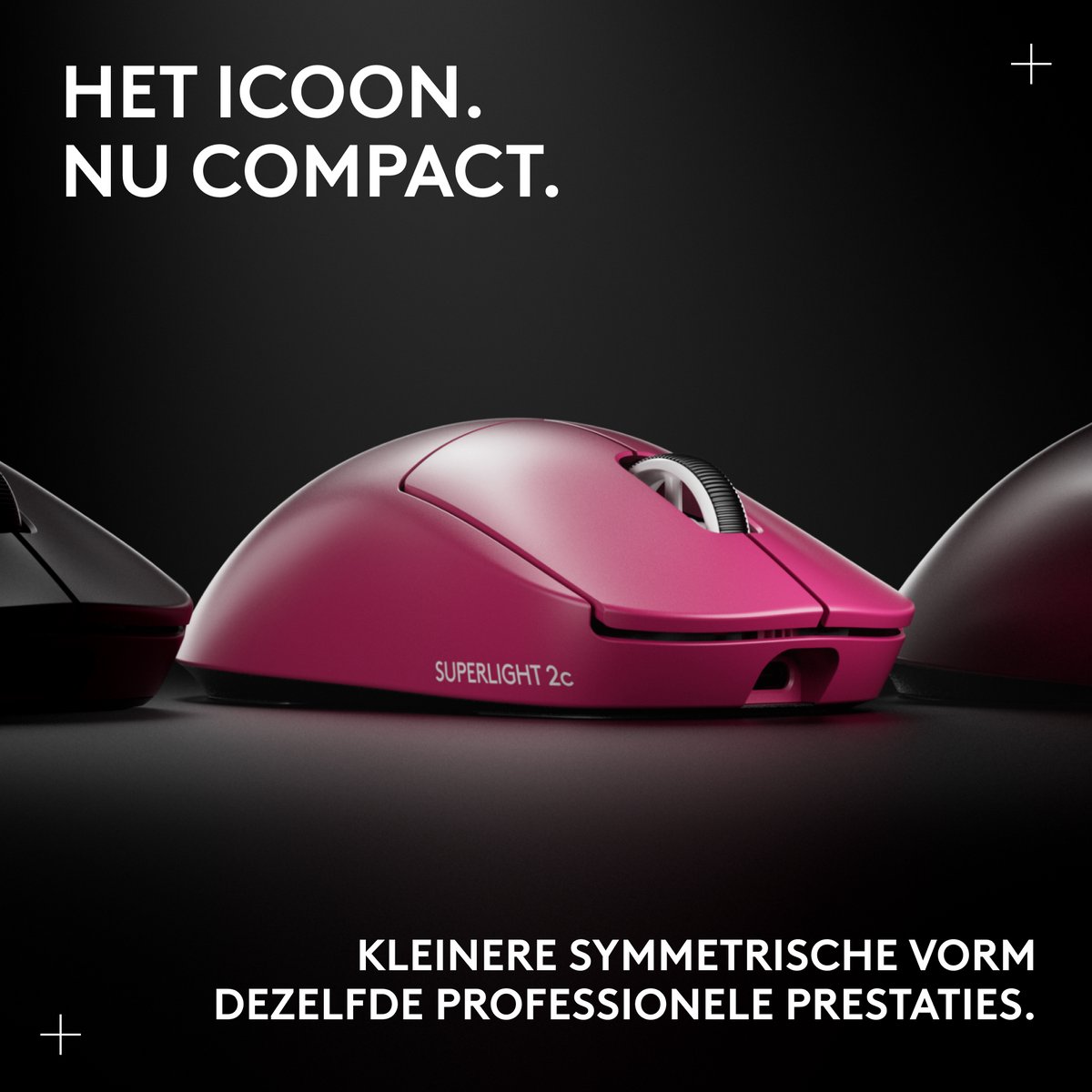 G Pro X Superlight 2C Lightspeed Wireless Gaming Mouse - Pink - afbeelding 3