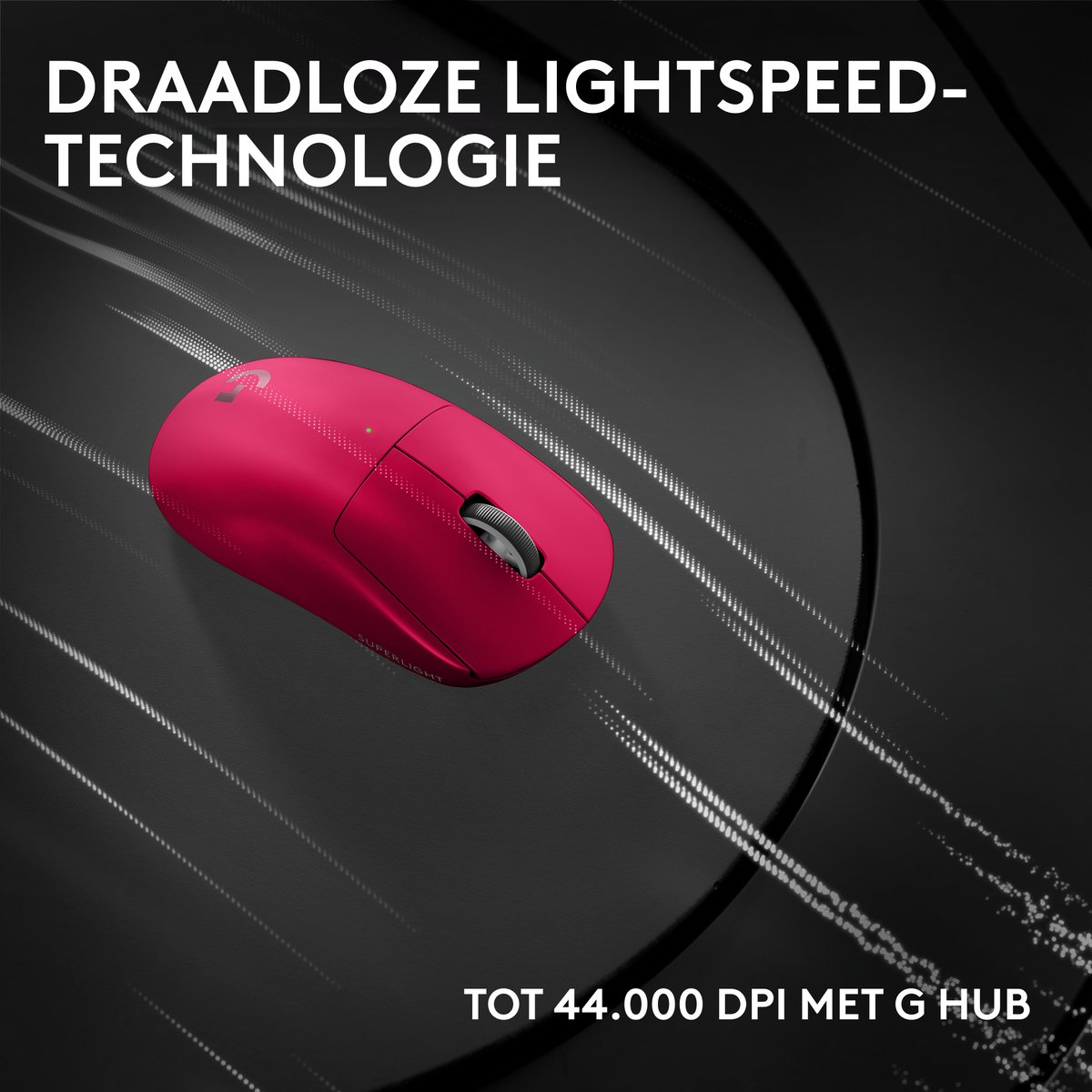 G Pro X Superlight 2C Lightspeed Wireless Gaming Mouse - Pink - afbeelding 4
