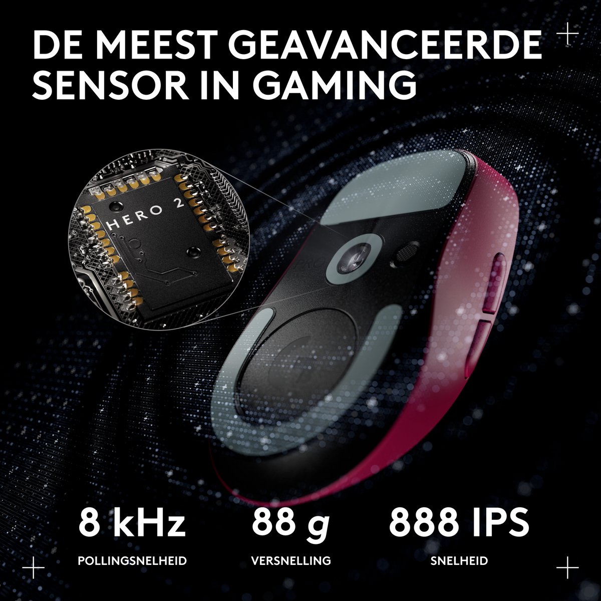 G Pro X Superlight 2C Lightspeed Wireless Gaming Mouse - Pink - afbeelding 5