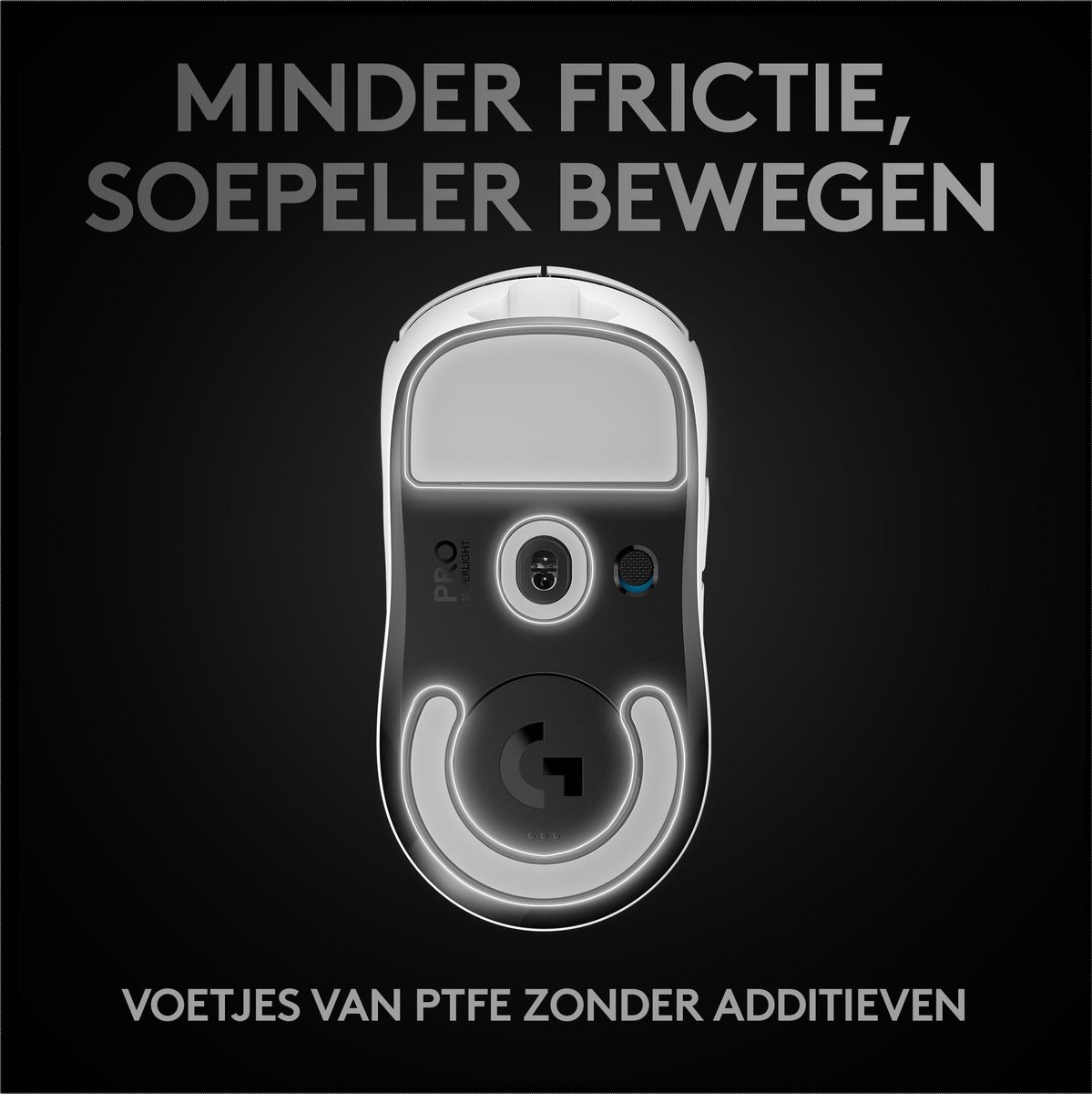 Logitech G Pro X Superlight - Draadloze Gaming En Esports Muis - Wit - afbeelding 9