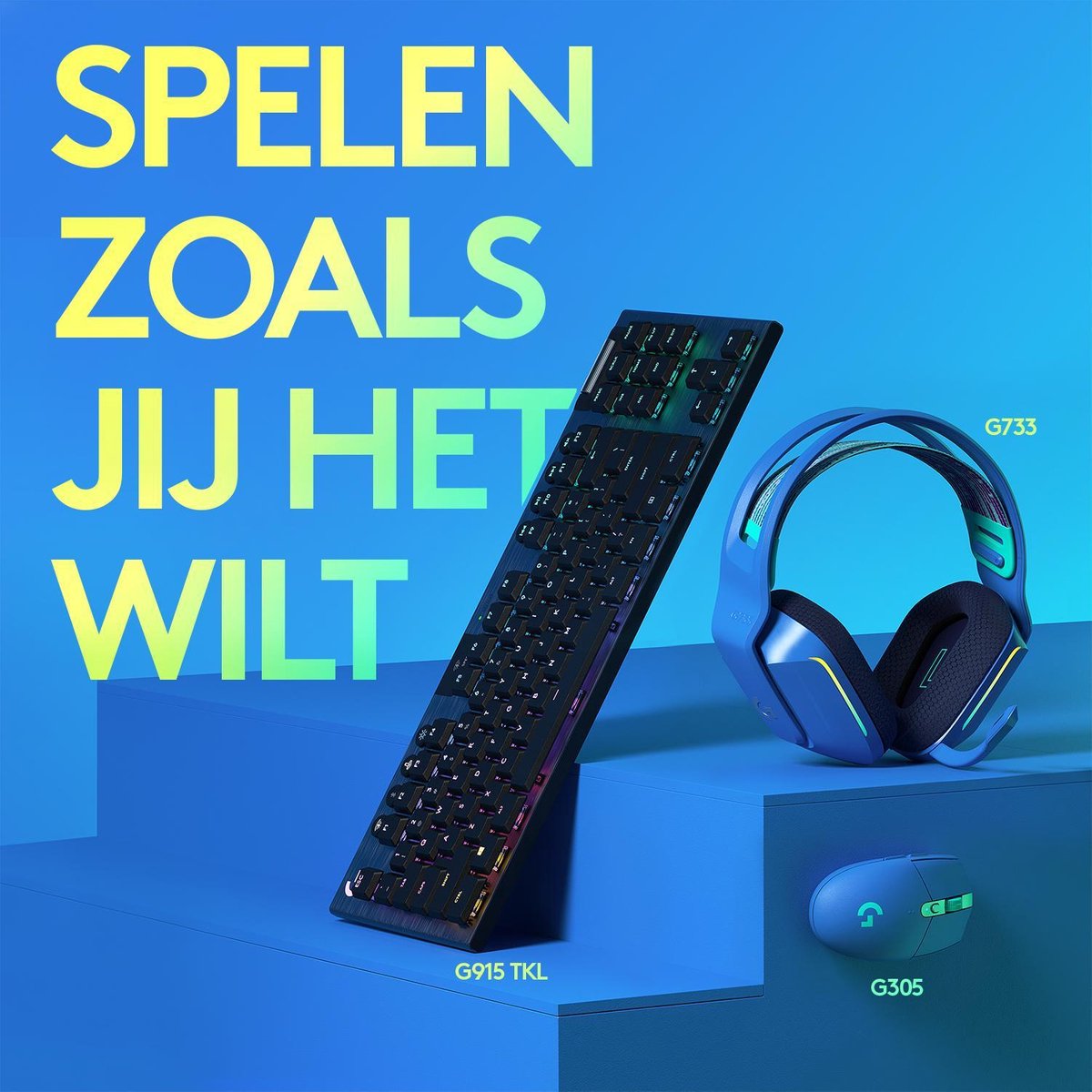 Logitech G305 Hero Lightspeed - Draadloze Gaming Muis - Blauw - afbeelding 9