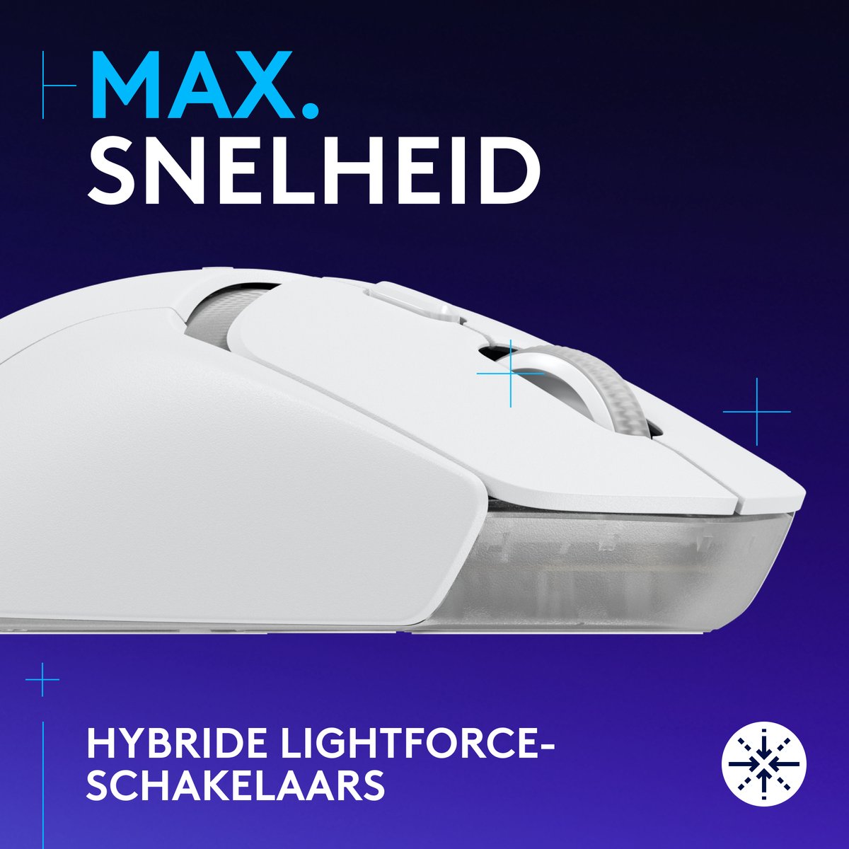 Logitech G309 Lightspeed - Draadloze Gaming Muis - Wit - afbeelding 4
