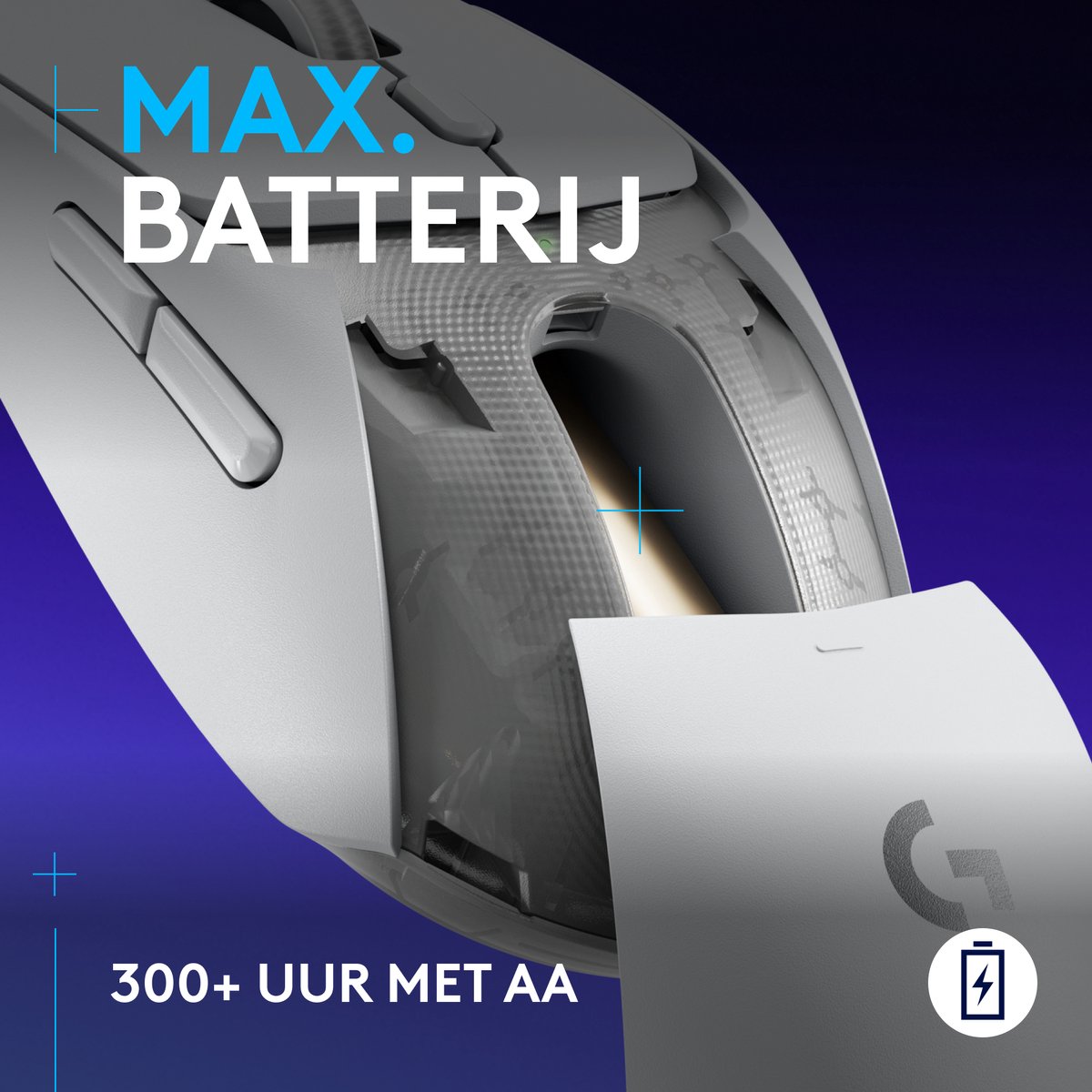 Logitech G309 Lightspeed - Draadloze Gaming Muis - Wit - afbeelding 7