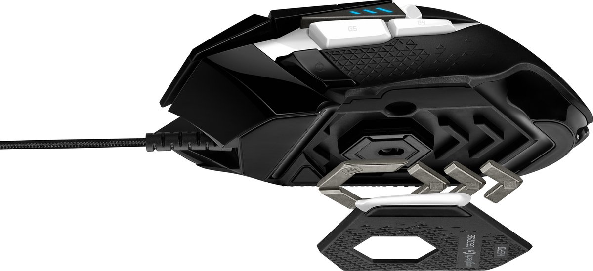 Logitech G502 Se Hero Gaming Mouse Blk - Wht Ewr2 - afbeelding 4