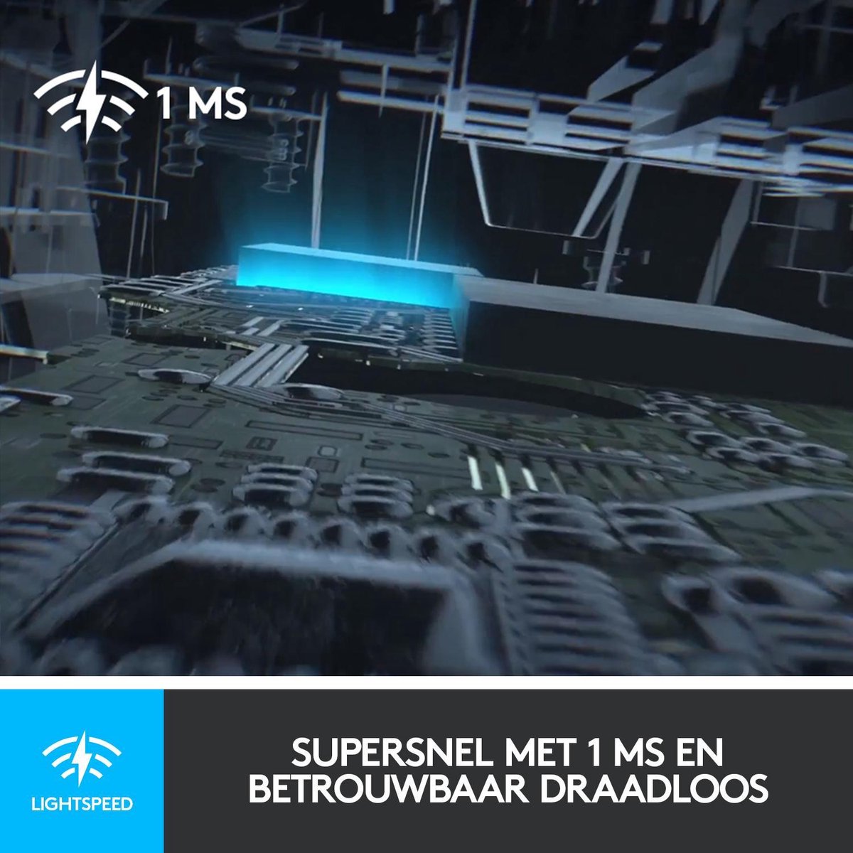 Logitech G903 Hero Lightspeed - Gaming Muis Met 25K Dpi - Zwart - afbeelding 3