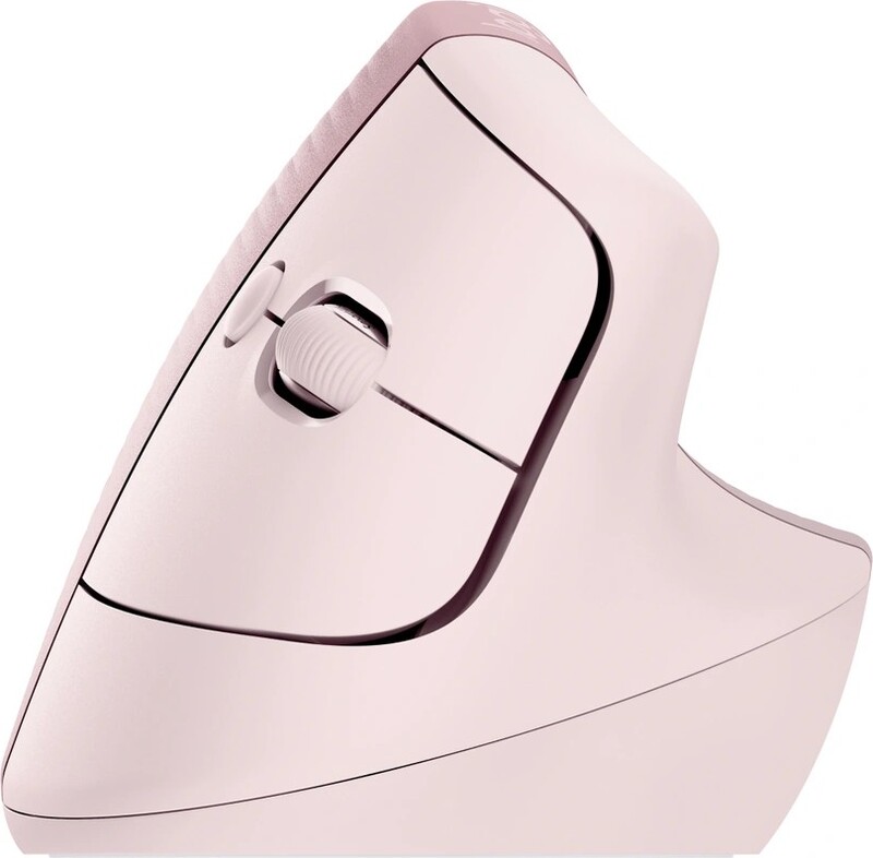 Logitech lift verticale ergonomische mu 775341 3 orig - Logitech Lift Vertical Ergonomic Muis Rose