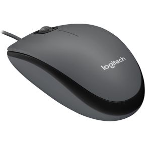 M100 Wired Optical Mouse Black - afbeelding 3