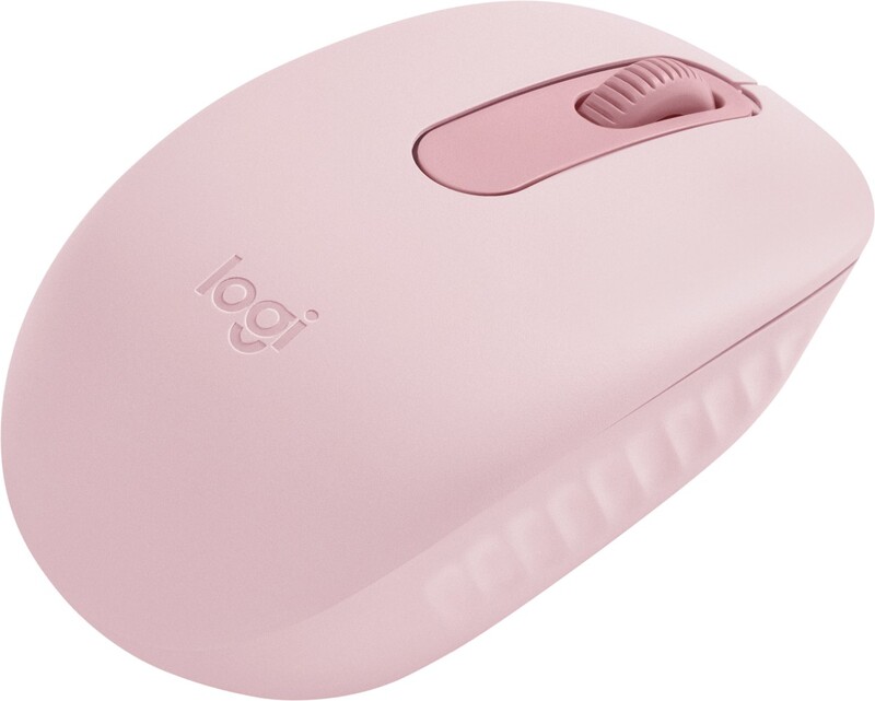 Logitech m196 laser roze 3 orig - Logitech M196 Pink Draadloze muis