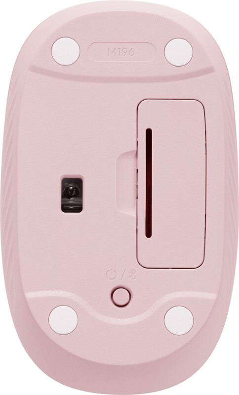Logitech m196 laser roze 5 orig - Logitech M196 Pink Draadloze muis