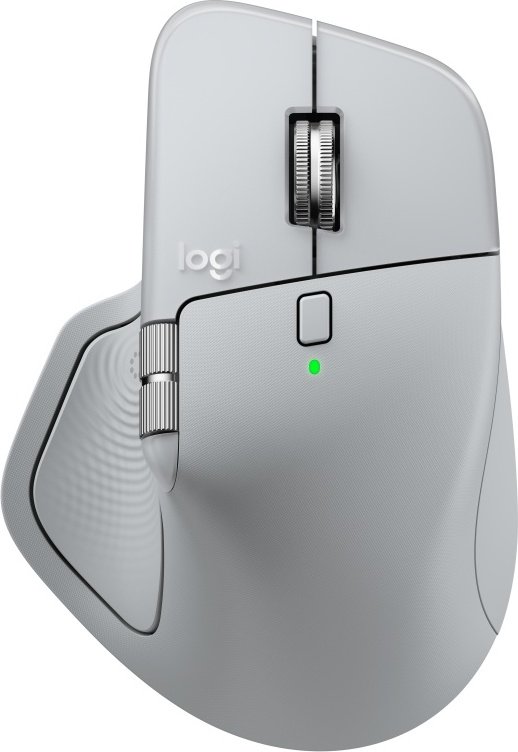 Logitech mx master 4 draadloze muis gre - Logitech MX Master 4 Pale Grey