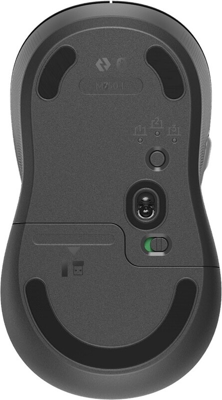 Logitech signature plus m750l muis univ 5 orig - Logitech Signature Plus M750L Rechtshandige Muis Grafiet