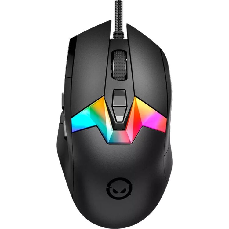 MSP80 Gaming Muis Pro Zwart met PixArt PAW3395 Sensor, 26000 DPI, 8000Hz Polling Rate