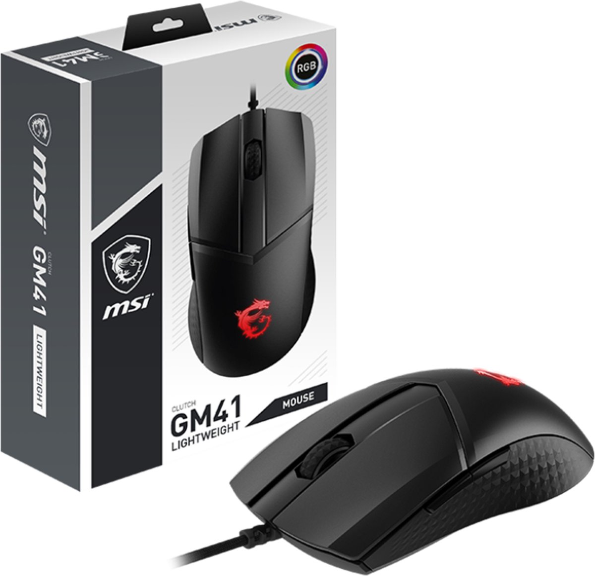 Msi Clutch Gm41 Lightweight V2 Muis - afbeelding 4
