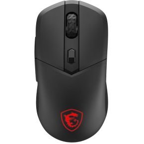 MSI Msi Versa 300 Elite Wireless - Gaming Muis - 2.4Ghz / Bluetooth 5.3 / Usb 2.0 - Tot 200 Uur Batterijduur - Rgb