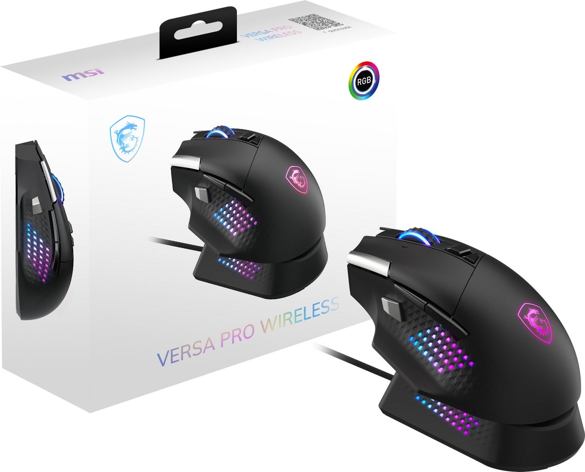 Versa Pro Wireless Gaming Mouse & Mouse Dock Pro - afbeelding 4