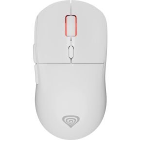 GAMING Gaming Muis Genesis Zircon Xiii Custom Draadloos 26000 Dpi Wit Nmg-2090