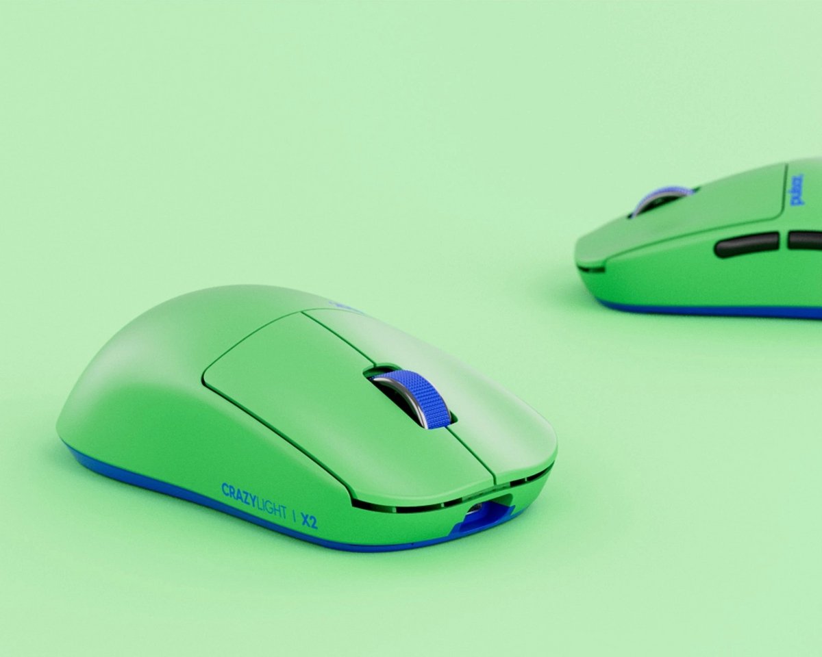 X2 Crazylight Wireless Gaming Mouse - Aqua Zest Mini - afbeelding 2