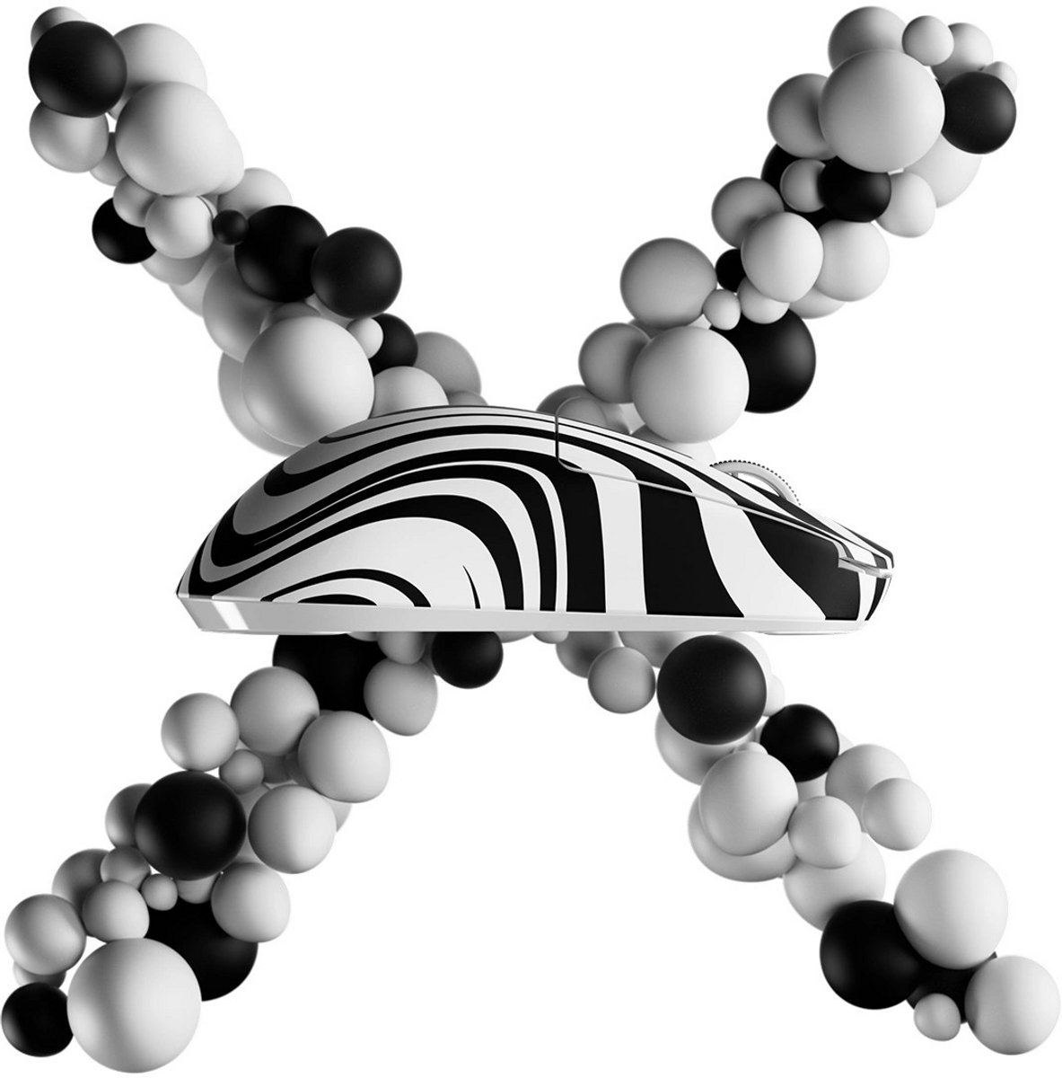 X2 CrazyLight Wireless Gaming Mouse Boardzy Edition Mini - afbeelding 2