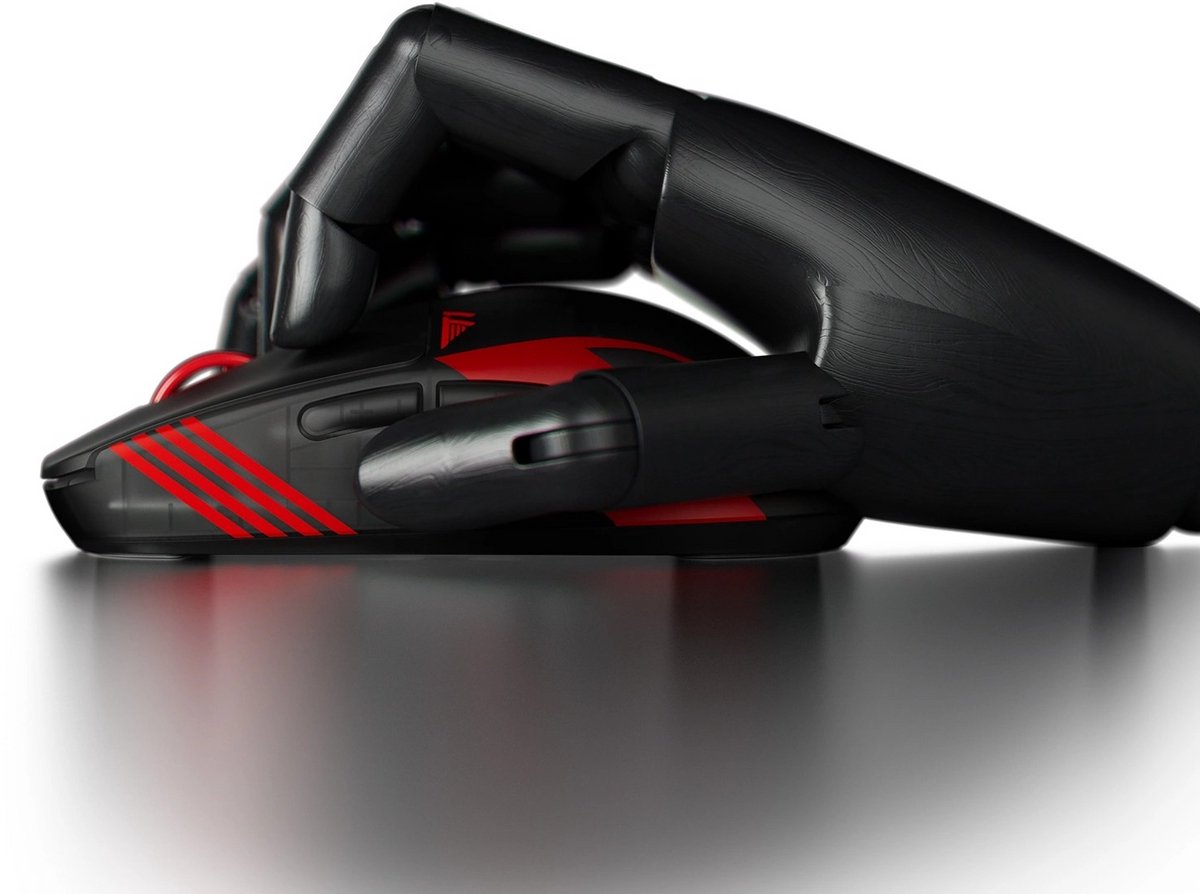 Pulsar Crazylight X2 T1 - Zwart - Mini muis - afbeelding 4